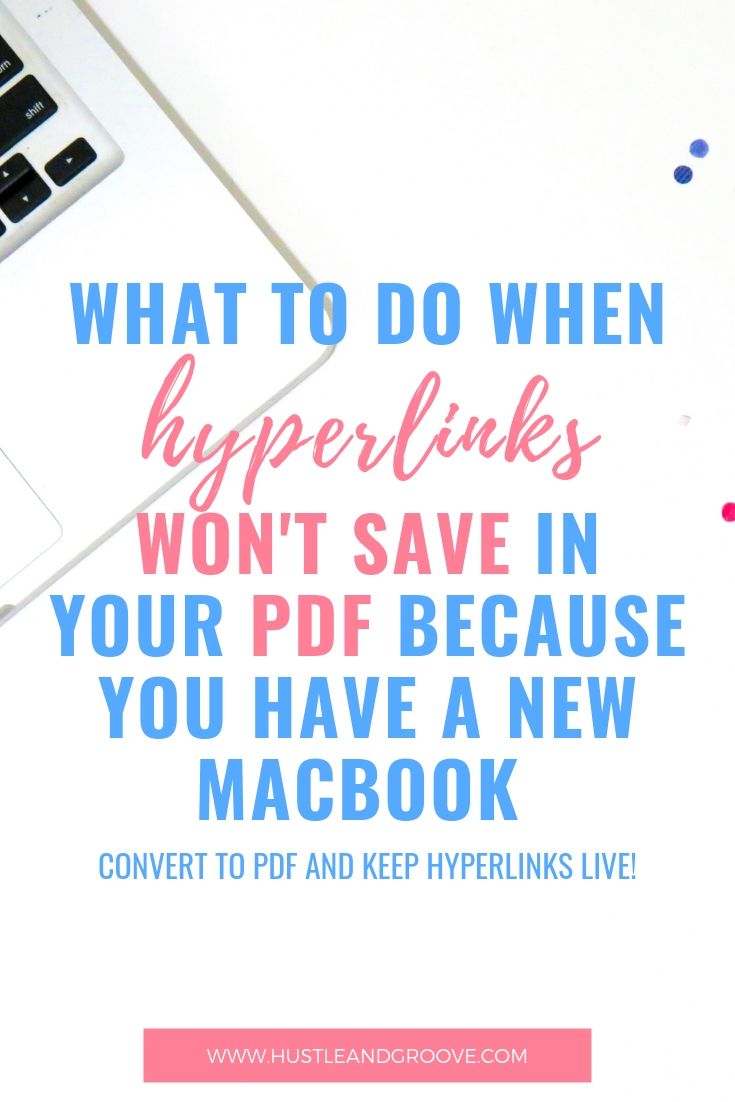 word for mac convert to pdf hyperlinks